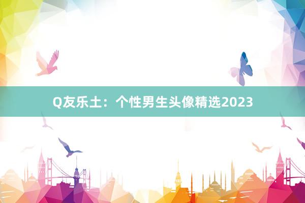 Q友乐土：个性男生头像精选2023